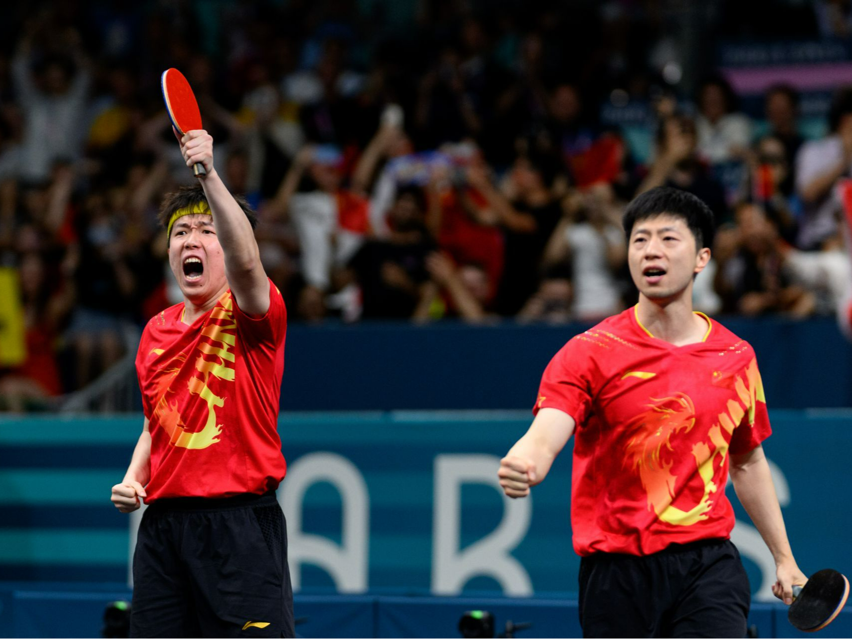 比利时乒乓球队绝地反击英国乒乓球队，马龙爆发神勇的简单介绍