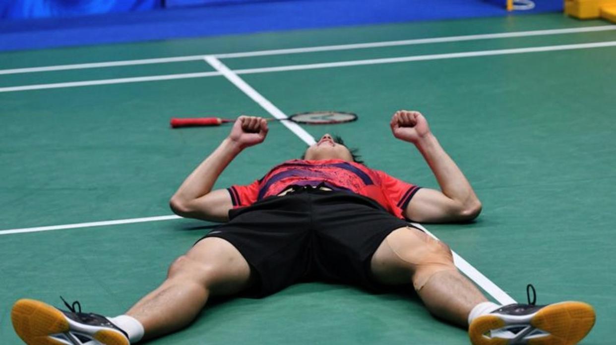 中国队横扫丹麦队，安赛龙统治全场